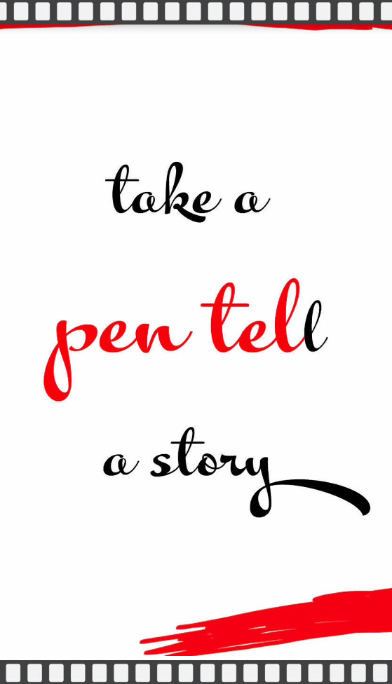 take a pen tell a story - created by Pentel
