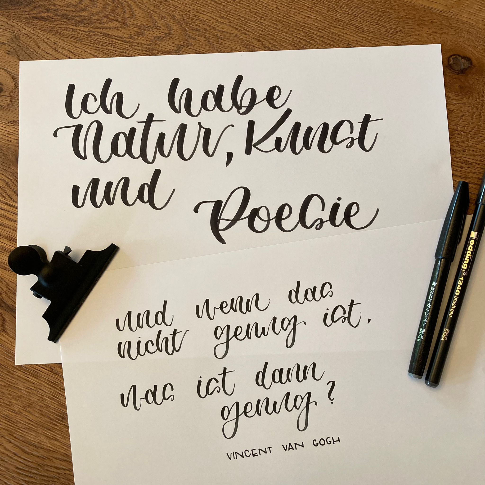 Brushlettreing Handlettering basics